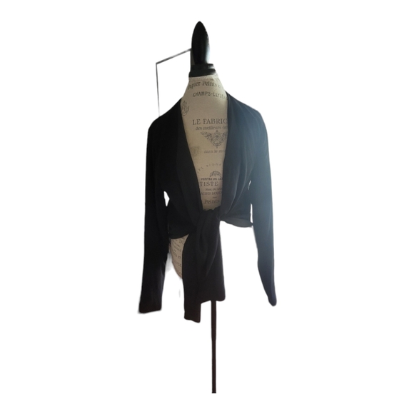 Kardashian Kollection Jackets & Blazers - Kardashian Kollection front-tie cardigan size XL